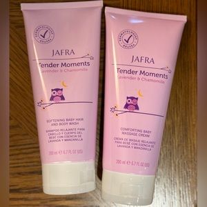 Jafra Tender Moments Lavender & Chamomile Baby Hair & Body Wash & Massage Cream